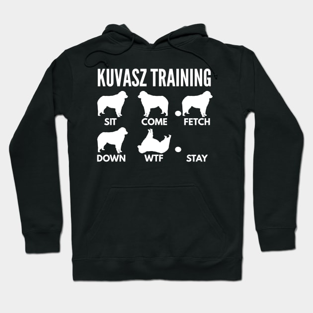 Kuvasz Training Kuvasz Tricks Hoodie by DoggyStyles